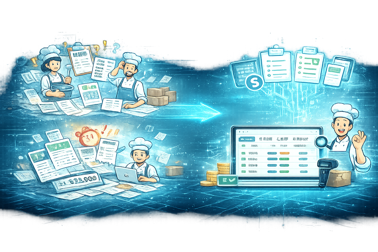 iProfeat 痛點示意